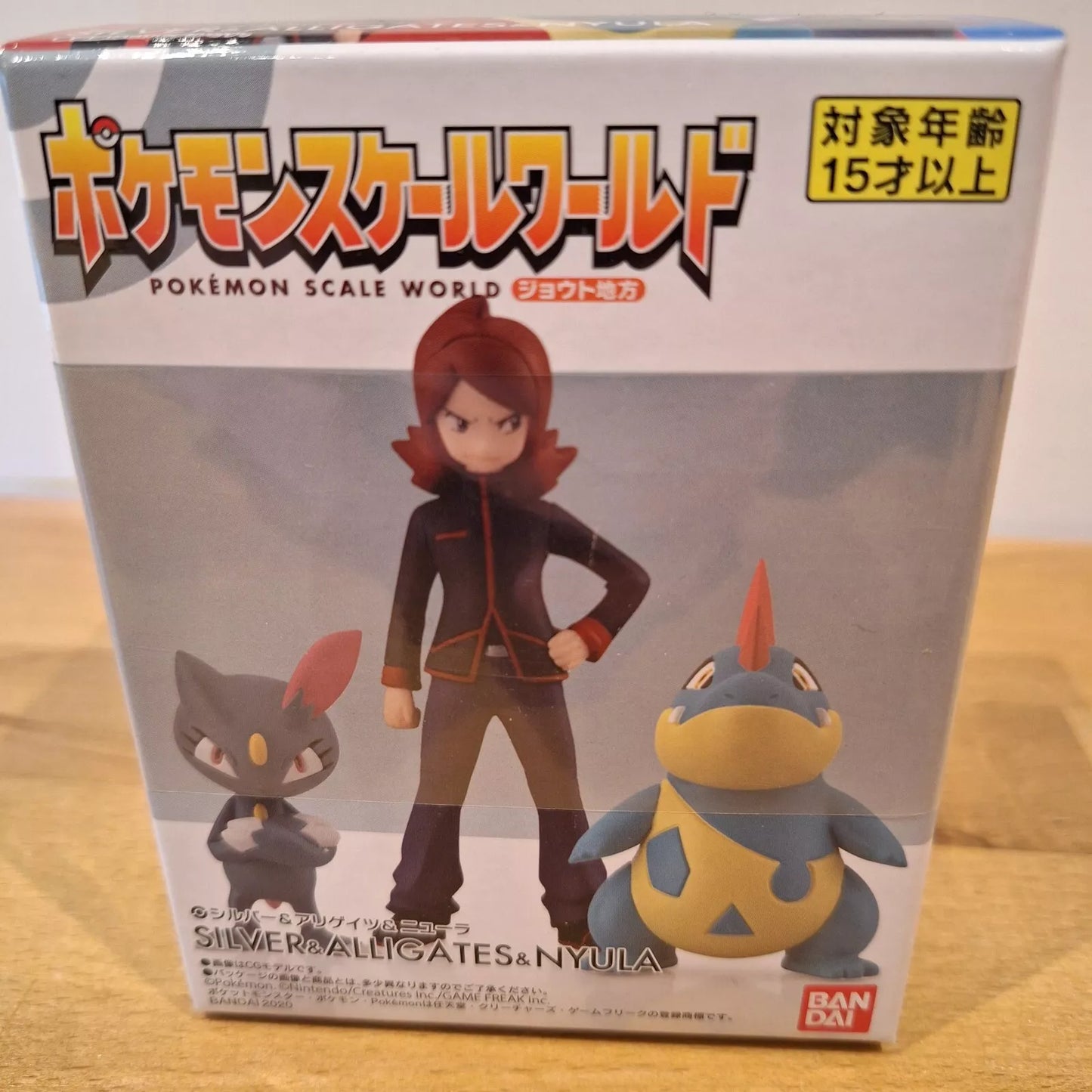 Pokemon Scale World Bandai Johto Region SILVER CROCONAW & SNEASLE Figures 1:20